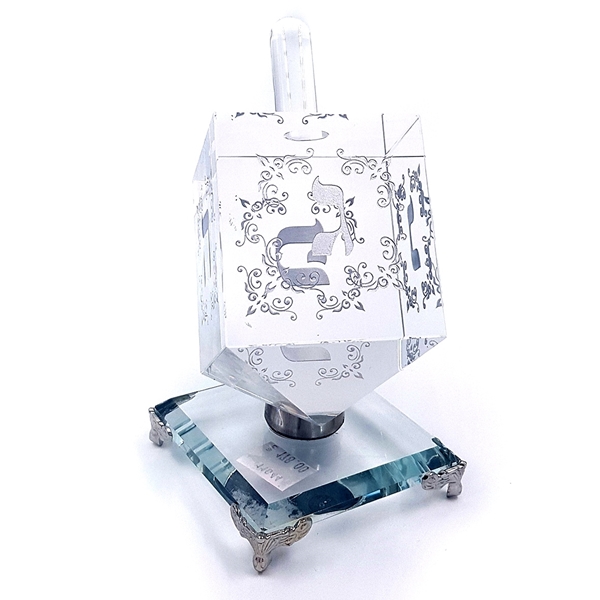 סביבון קריסטל מסתובב