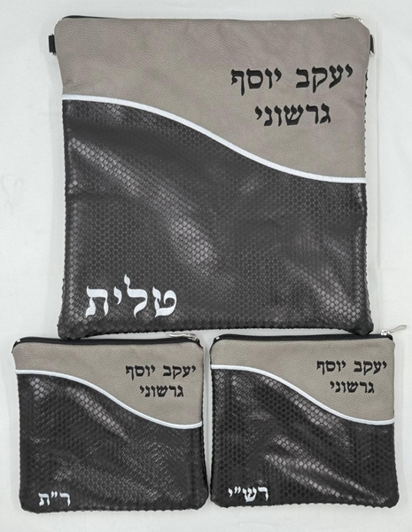 תמונה של סט לטלית ותפילין - עור - הכל כלול 18