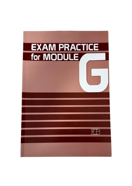 תמונה של EXAM PRACTICE for MODULE G