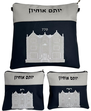 תמונה של סט לטלית ותפילין - עור -הכל כלול 48