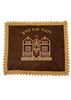 תמונה של כיסוי מפואר לחלות 770 - חום\זהב